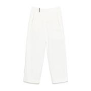 Witte elegante broek Peserico , White , Dames