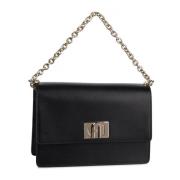 Zwarte Crossbody Tas 1927 S Stijl Furla , Black , Dames