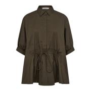 Cottoncc Crisp Wing Blouse Co'Couture , Brown , Dames