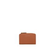 Compacte Metallic Kaarthouder Coccinelle , Brown , Dames