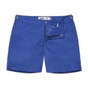 Blauwe Hexagon Zwemshorts Orlebar Brown , Blue , Heren