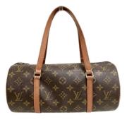 Pre-owned Canvas louis-vuitton-bags Louis Vuitton Vintage , Brown , Da...