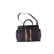 Pre-owned Leather handbags Chloé Pre-owned , Black , Dames