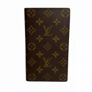 Pre-owned Canvas wallets Louis Vuitton Vintage , Brown , Dames