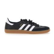 Zwarte Samba Decon Sneakers met Witte Details Adidas , Black , Heren