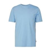 Casual Ronde Hals Katoenen T-Shirt Boss , Blue , Heren