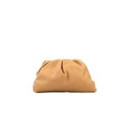 Stijlvolle Leren Tas Bottega Veneta , Beige , Dames