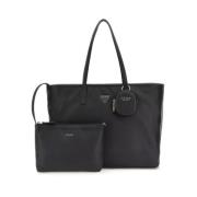 Power Play Tote Bag Guess , Black , Dames