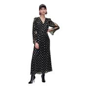 Maxi Jurk Karl Lagerfeld , Black , Dames