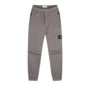 Tapered Cargo Pants 'Dove Grey' Stone Island , Beige , Heren