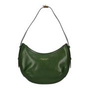 Groene Leren Tas - Elegant Ontwerp The Bridge , Green , Dames