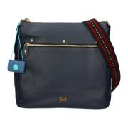 Blauwe Handtas met Gouden Details Gabs , Blue , Dames