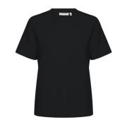 Zwart T-shirt Vincentiw Karmen Top InWear , Black , Dames