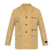 Katoenen blazer Versace , Beige , Heren