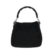 Pre-owned Nylon gucci-bags Gucci Vintage , Black , Dames