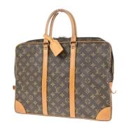 Pre-owned Canvas handbags Louis Vuitton Vintage , Brown , Dames