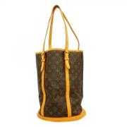 Pre-owned Canvas louis-vuitton-bags Louis Vuitton Vintage , Brown , Da...