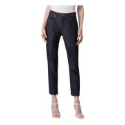 Jacqueline - Pantalone 5 zak in denim tri-blend Jeckerson , Blue , Dam...