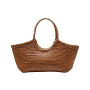 Handgeweven leren tas Dragon Diffusion , Brown , Dames