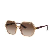 Geometrische hoeken trendy montuur Vogue , Brown , Unisex