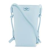 Vlinder Logo Mini Schoudertas Ganni , Blue , Dames