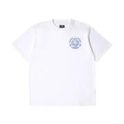 Witte T-shirt met bedrukt logo en korte mouwen Edwin , White , Heren