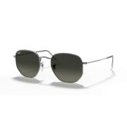 Hexagonale Zonnebril Evolutie Model Goud Ray-Ban , Gray , Unisex