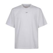 Witte Skate Tee Vibe Arrow Shirt Off White , White , Heren