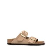 Beige Sandalen voor Vrouwen Ss25 Birkenstock , Beige , Dames