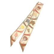 Pre-owned Silk scarves Hermès Vintage , Multicolor , Dames