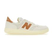 Ct500 Wit Karamel Sneakers New Balance , White , Unisex