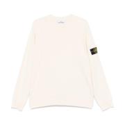 Witte Truien voor Mannen Stone Island , White , Heren