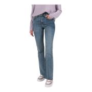 Flared Jeans Drykorn , Blue , Dames