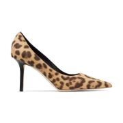 Luipaardprint Hak Pumps Jimmy Choo , Brown , Dames