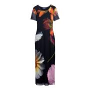 Lente/Zomer Dames Lange Jurken Collectie Desigual , Multicolor , Dames