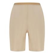 Naadloos Naakt Tule Vormgevend Dijlengte Wolford , Beige , Dames