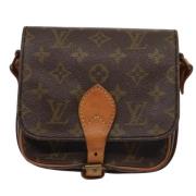 Pre-owned Canvas louis-vuitton-bags Louis Vuitton Vintage , Brown , Da...