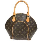 Pre-owned Canvas handbags Louis Vuitton Vintage , Brown , Dames