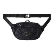 Stijlvolle Nylon-B Crossbody Tas C.p. Company , Black , Heren