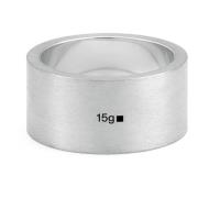 Lint Ring Gemaakt in Frankrijk 15g Le Gramme , Gray , Unisex