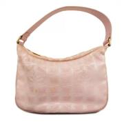 Pre-owned Nylon chanel-bags Chanel Vintage , Pink , Dames