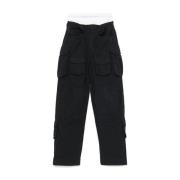 Cargo Stijl Grijze Broek Alexander Wang , Gray , Dames