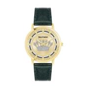 Gouden Damesmode Analoge Horloge Juicy Couture , Yellow , Dames