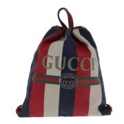 Pre-owned Canvas shoulder-bags Gucci Vintage , Multicolor , Dames