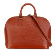 Pre-owned Leather louis-vuitton-bags Louis Vuitton Vintage , Brown , D...