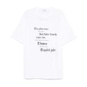 Zwarte T-shirts en Polos Alexander McQueen , White , Heren