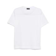 T-shirt Tagliatore , White , Heren