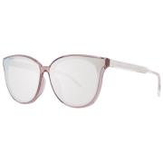 Roze Cat Eye Zonnebril Gespiegeld Jimmy Choo , Pink , Unisex