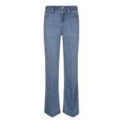 Jeans Straight - Bleu 7 For All Mankind , Blue , Dames