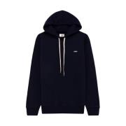 Katoenen Hoodie Sweatshirt Autry , Blue , Heren